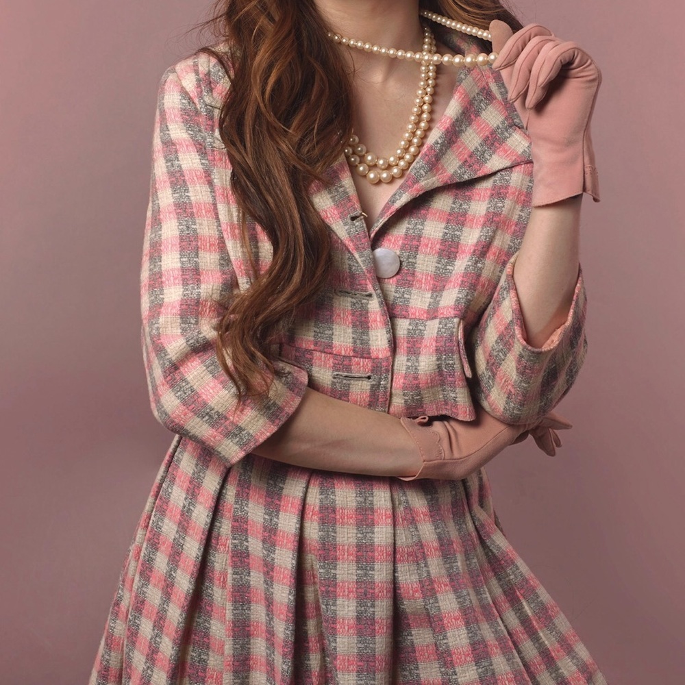 Vintage tweed set